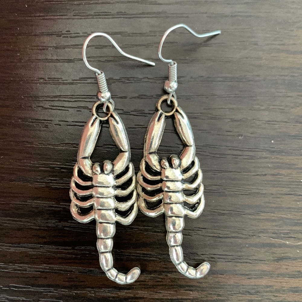 Dangly Scorpion Earrings